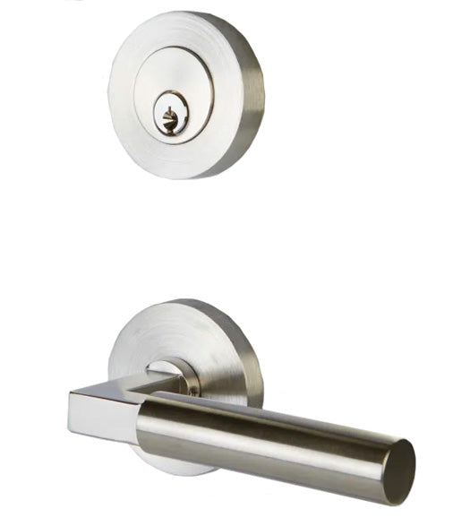 Modern Stainless Steel Combo Pack, Emtek S50004-CS10002HS