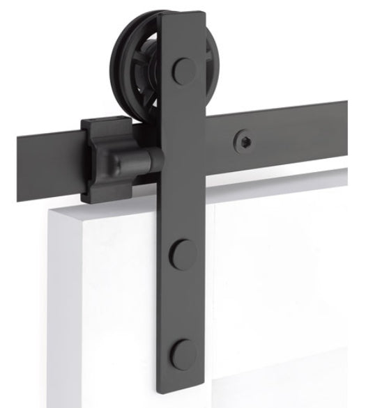 Modern Face Mount Barn Door Kit, Emtek B1101