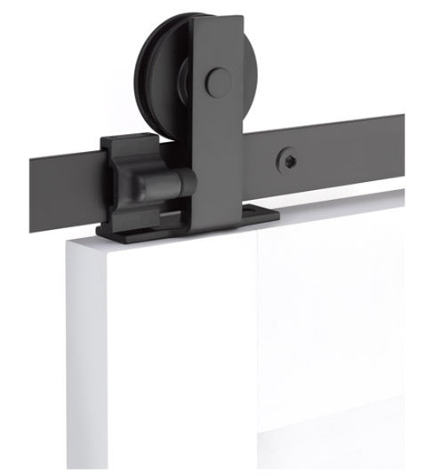 Modern Top Mount Barn Door Kit, Emtek B1201