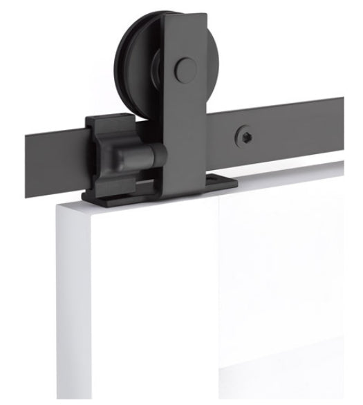 Modern Top Mount Barn Door Kit, Emtek B1201