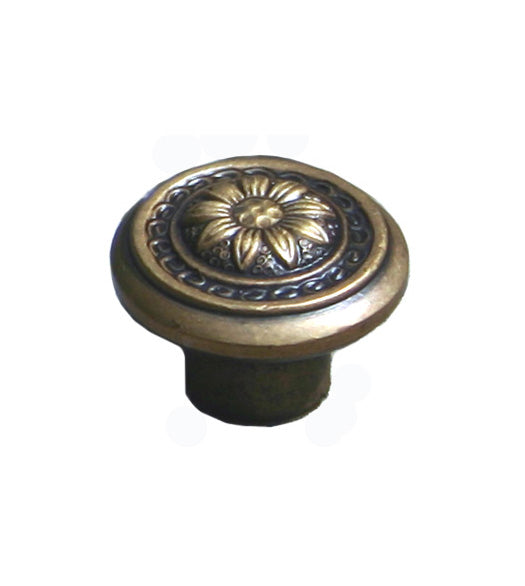 Doorware.com Decorative Floral Cabinet Knob, First Impressions 1229K