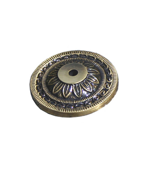Doorware.com Decorative Floral Cabinet Knob Rosette, First Impressions CST02001