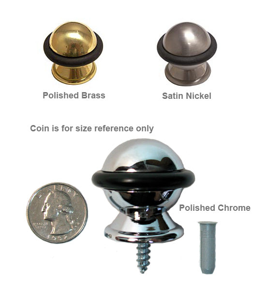 Domed Floor Door Stop, First Impressions 1313L