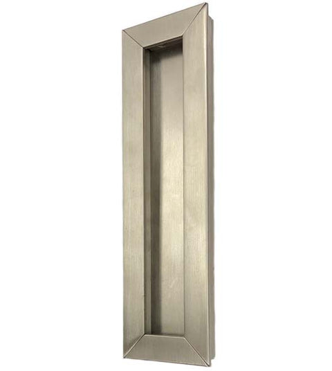Doorware.com Satin Nickel Rectangular Flush Pull, First Impressions FII-510/200-US15