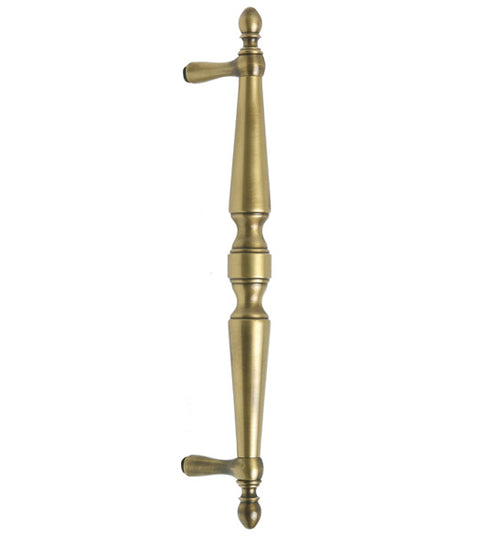 Spanish 12 Inch Door Pull, First Impressions DLW7012SMTSBR