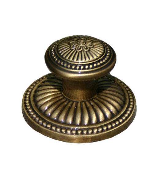Doorware.com Decorative Reed Cabinet Knob and Rose, First Impressions 833K/833KR