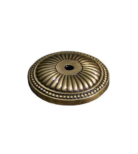 Doorware.com Decorative Reed Cabinet Knob Rosette, First Impressions 833KR