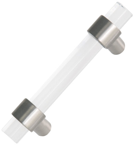 Modern Acrylic Cabinet Pull, First Impressions CBN625SBR