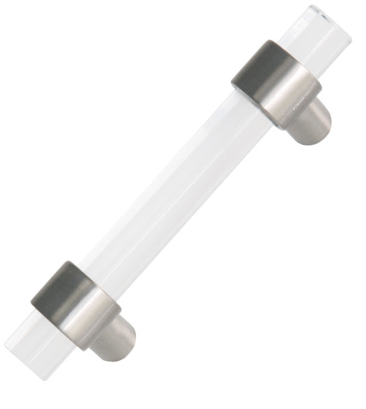 Modern Acrylic Cabinet Pull, First Impressions CBN625SBR