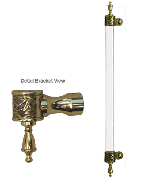 Doorware.com Urn Tip Acrylic Appliance Handle, First Impressions CF-MGRBURNAx