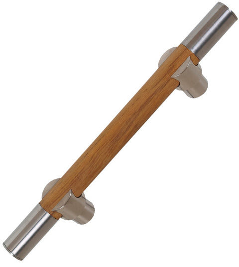 Contemporary Corteo Handle with Stainless Steel, First Impressions CTO150SLVSS6