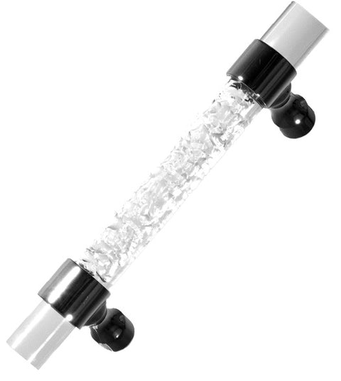 1 Inch Clearwater Acrylic Pull, First Impressions PCF100ACHSBRSEC