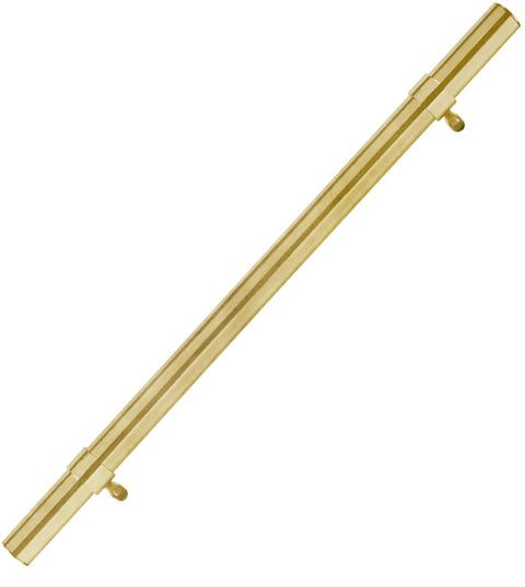 1 Inch Brass Delong Pull, First Impressions DLG100SMTSBR
