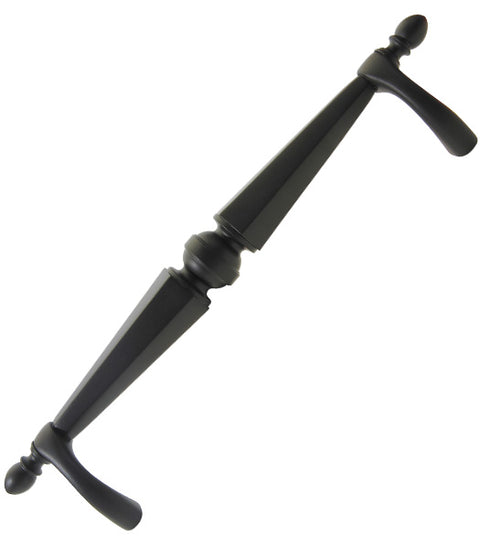 Offset 12 Inch Ornate Door Pull, First Impressions DLW5012CRGFBR