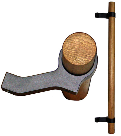Wooden Offset Door Pull, First Impressions LKE150FAL