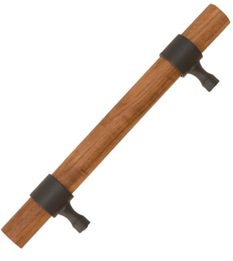 1 Inch Diameter Wooden Door Handle, First Impressions LVG100SBR