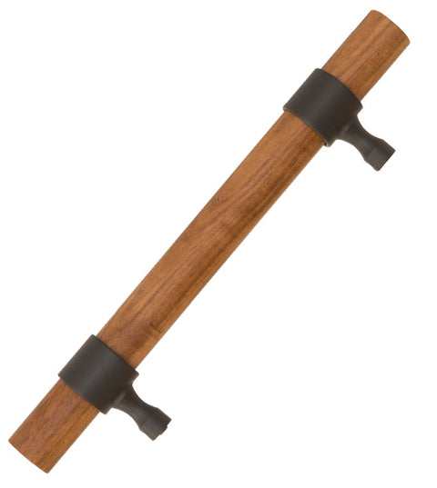 1-1/2 Inch Diameter Wood Door Handle, First Impressions LVG150SBR