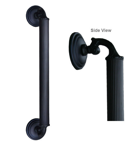 Doorware.com Victorian Reed Door Pull, First Impressions MBR