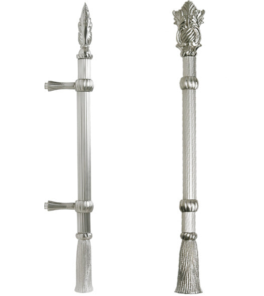 Decorative Reed and Tassel Handle Pull, First Impressions OMP1017RDDSBR