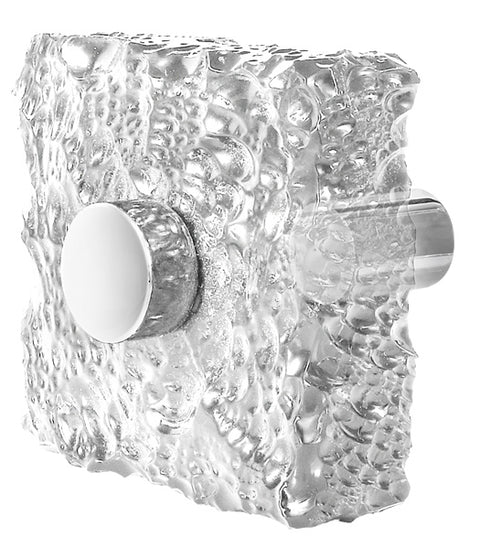 2 Inch Square Clearwater Shower Knob Set, First Impressions SD-CLW7002ACHSBR