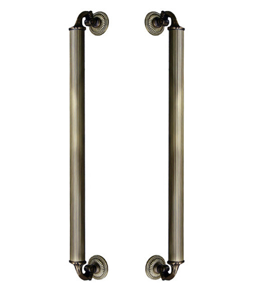 Doorware.com 13-1/2 Inch Victorian Shower Handles, Pair, First Impressions SD-MBR-833KR-13.5