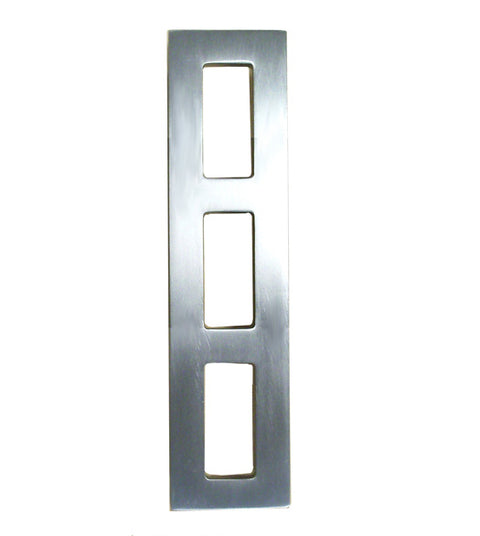 Doorware.com 10 Inch Contemporary Ladder Shower Door Pulls, Pair, First Impressions SD-NTLP-10