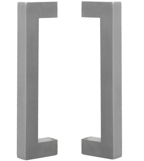 12 Inch Sierra Shower Door Pull Set, First Impressions SD-SER100012SAL
