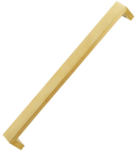 Mitered Sutter Solid Brass Pull, First Impressions STR2SMTSBR