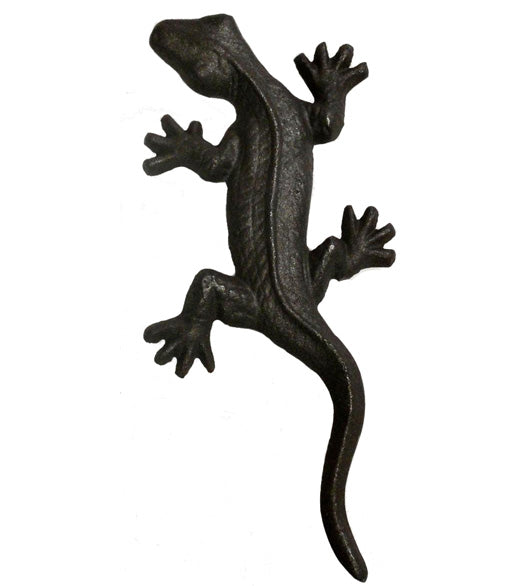 Doorware.com Cast Iron Tropical Lizard Door Pull, First Impressions CI-LIZARD