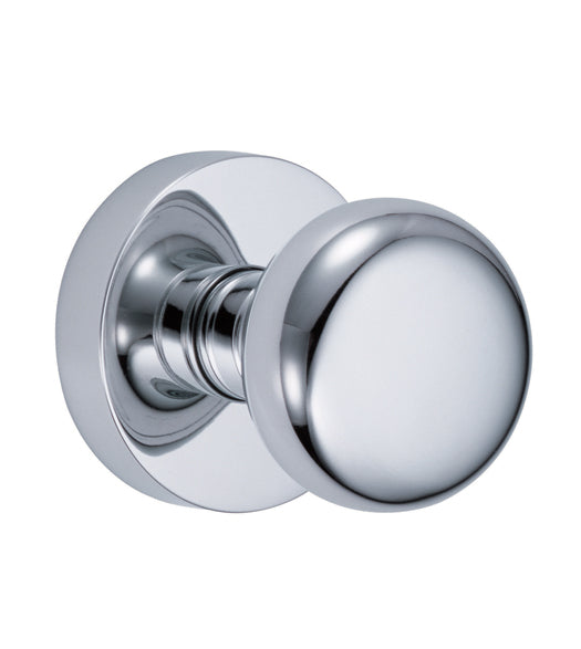 Doorware.com Half Round Knob With Contemporary Rose, Fusion 01-A2