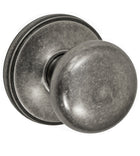 Classic Half-Round Knob with Cambridge Rose, Fusion 01-Z2