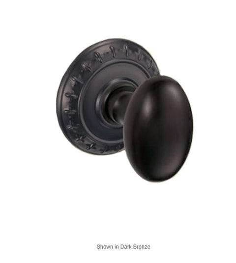 Doorware.com Egg Knob with St. Charles Rose, Fusion 02-E5