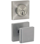 Modern Square Stainless Steel Entryset, Fusion 05-S7/100-S7