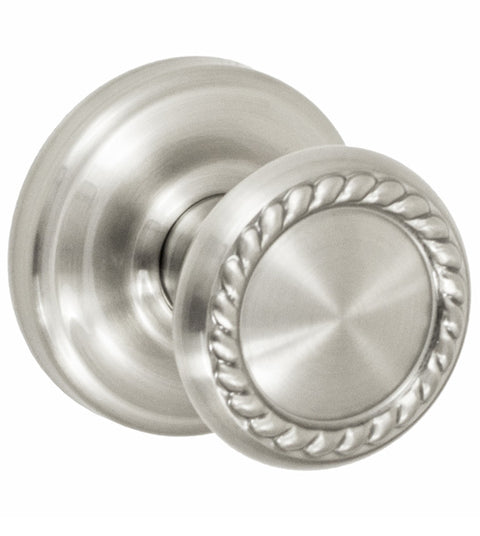 Doorware.com Rope Knob with Ketme Rose, Fusion 15-A5