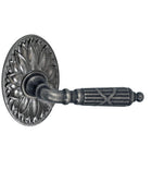 Ribbon and Reed Lever With Oval Floral Rose, Fusion AA-D9