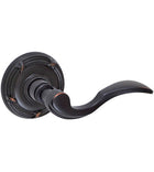 Paddle Door Lever With Ribbon And Reed Rose, Fusion AF-B5