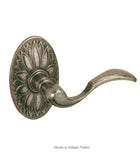 Paddle Lever With Oval Floral Rose, Fusion AF-D9