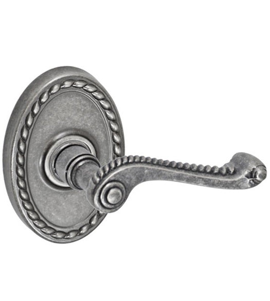 Doorware.com Wellington Rope Lever With Oval Rope Rose, Fusion AG-B9