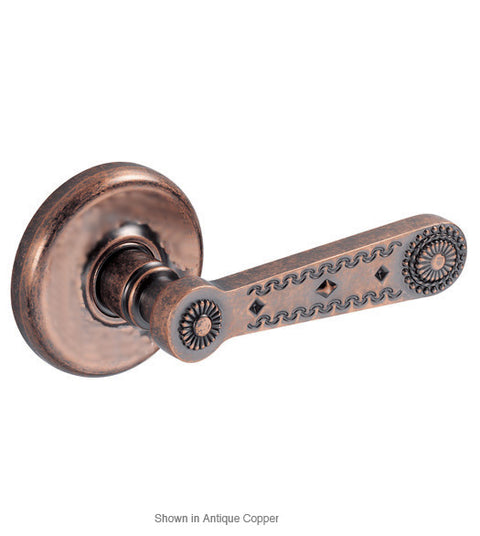 Doorware.com Navajo Concha Lever with Radius Rose Fusion AM-B2