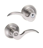 Keyed Drop Tail Exterior Lever, Fusion AD-F2