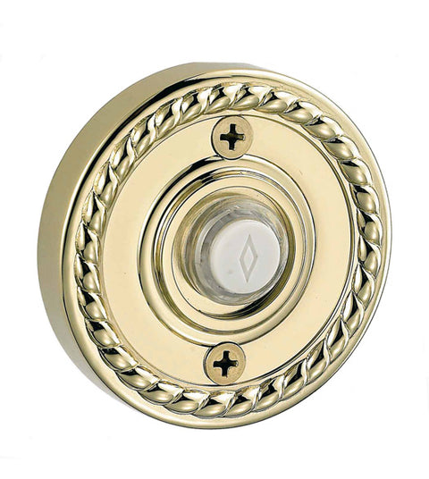 Doorware.com Rope Rose Doorbell Button, Fusion B-EL-B8