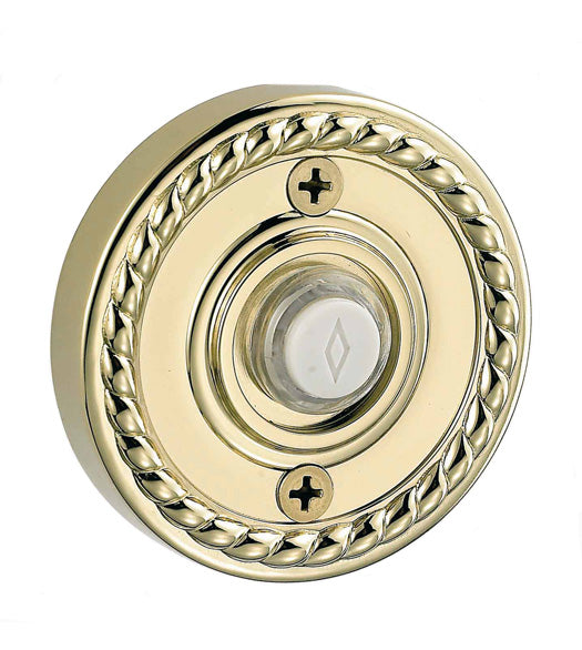 Doorware.com Rope Rose Doorbell Button, Fusion B-EL-B8