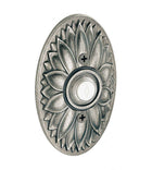 Oval Floral Doorbell Button, Fusion B-EL-D9