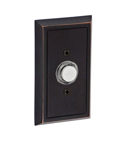 Doorware.com Shaker Rose Doorbell Button, Fusion B-EL-S8