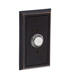Shaker Rose Doorbell Button, Fusion B-EL-S8
