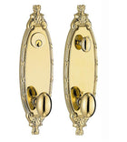 French Colonial Ribbon and Reed Entry Plate, Fusion E-C4