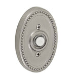 Oval Beaded Doorbell Button, Fusion B-EL-B7