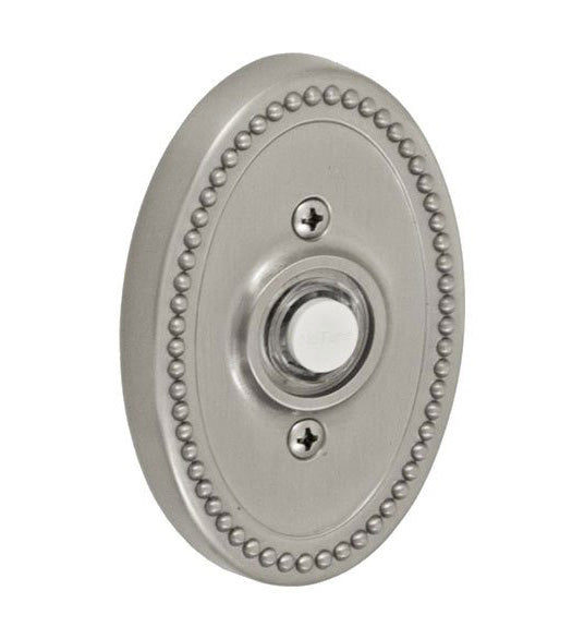 Doorware.com Oval Beaded Doorbell Button, Fusion B-EL-B7