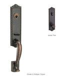 Egg and Dart Smooth Grab Handleset, Fusion D3