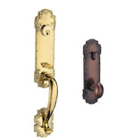 Scroll Grab Victorian Handleset, Fusion D6